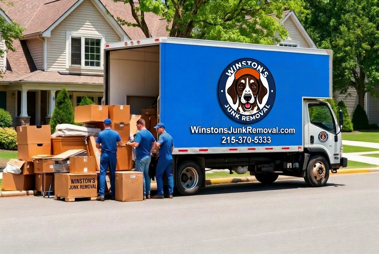After Winston's Junk Removal — clean